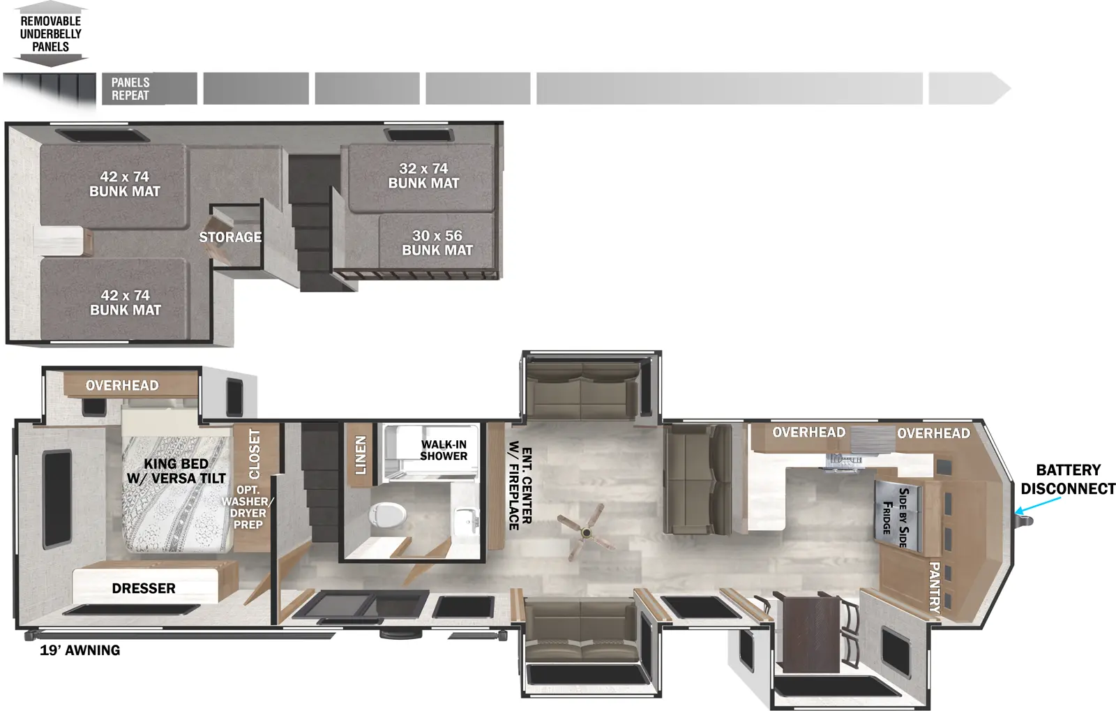 Salem Villa 42FK Floorplan